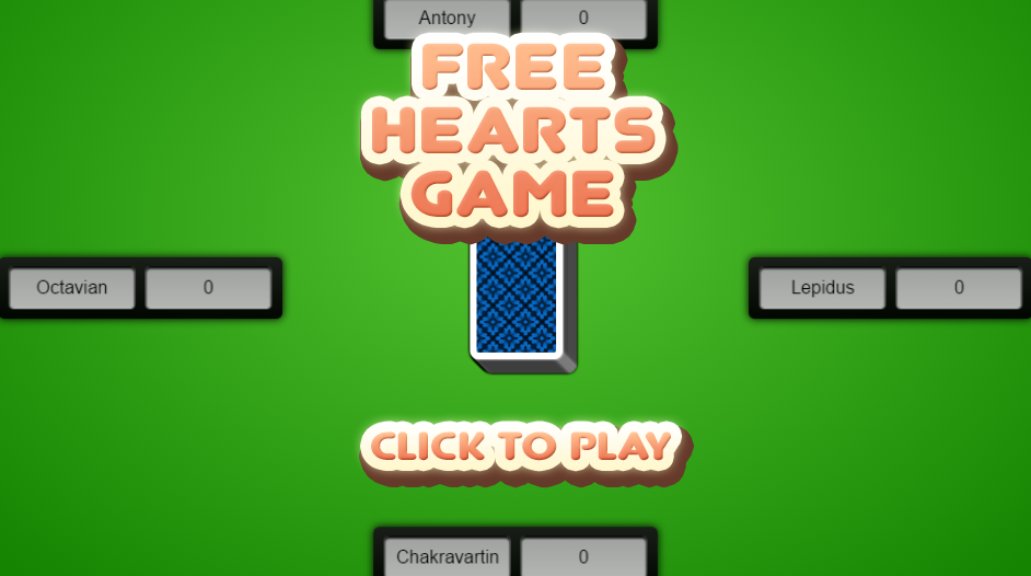 Hearts Online - Online Game - Play for Free